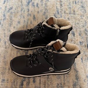 Coach Black Winter Boots - Fur Lining